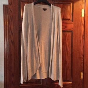 Long light gray sweater